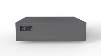 Warming Trends AON 56" Charcoal Powder Coated Steel Natural Gas, Platinum Ignition Square Fire Table