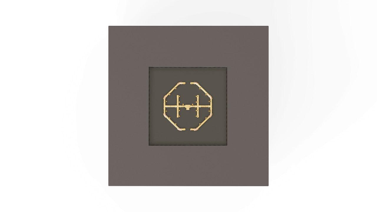 Warming Trends AON 56" Charcoal Powder Coated Steel Natural Gas, Platinum Ignition Square Fire Table