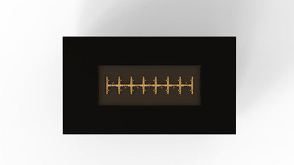 Warming Trends AON 60" Black Powder Coated Steel Natural Gas, Platinum Ignition Rectangular Fire Table