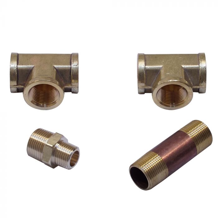 Warming Trends Flex Line & Key Valve Connection Fitting for 249K - 299K BTU Burners