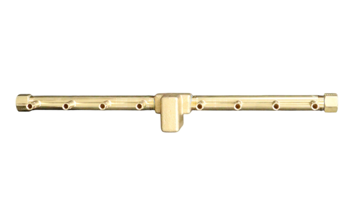 Warming Trends Linear 18" 90K BTU Universal Crossfire 2.0 Brass Burner