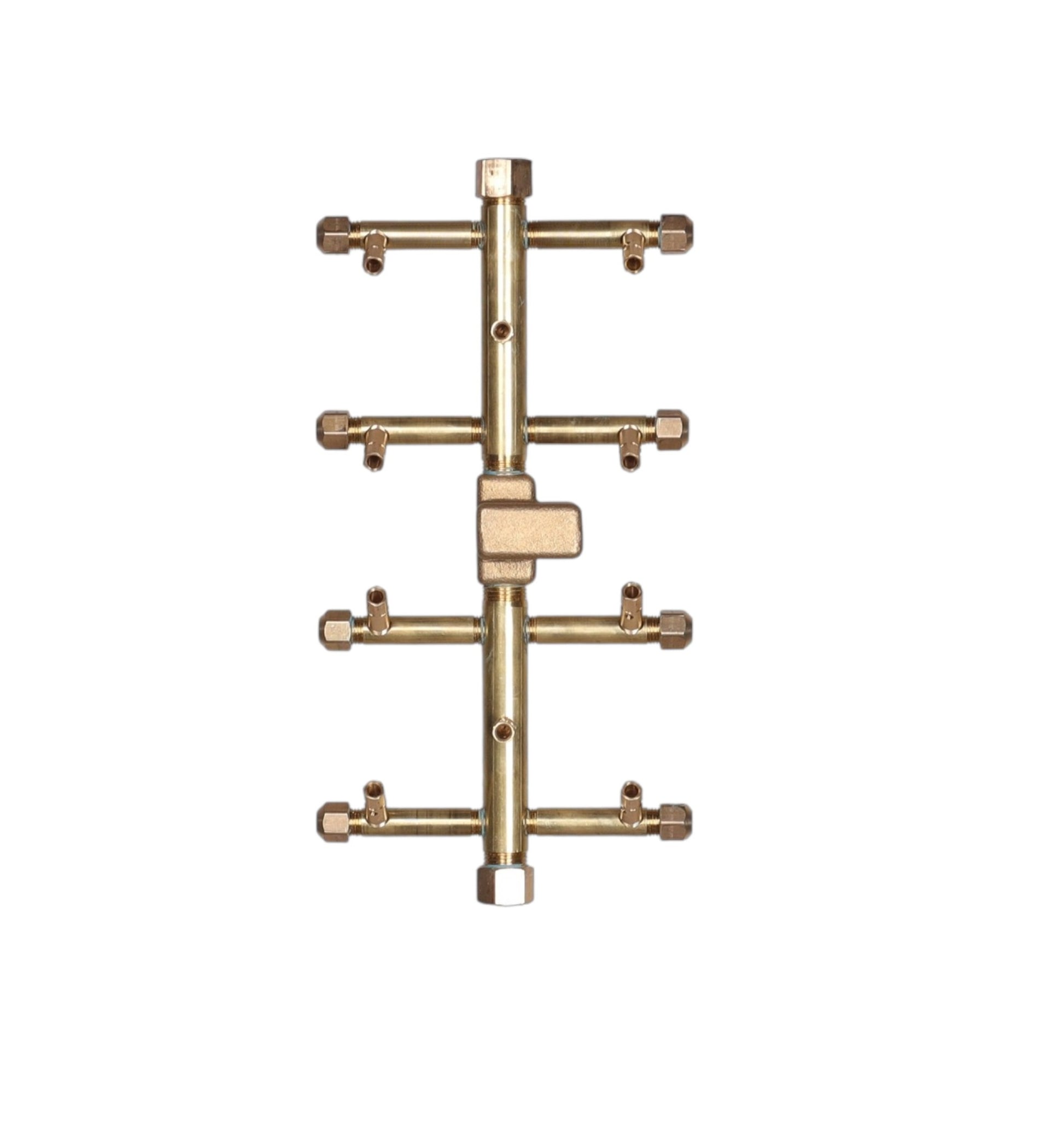 Warming Trends Tree-Style 15" 110K BTU Universal Crossfire 2.0 Brass Burner