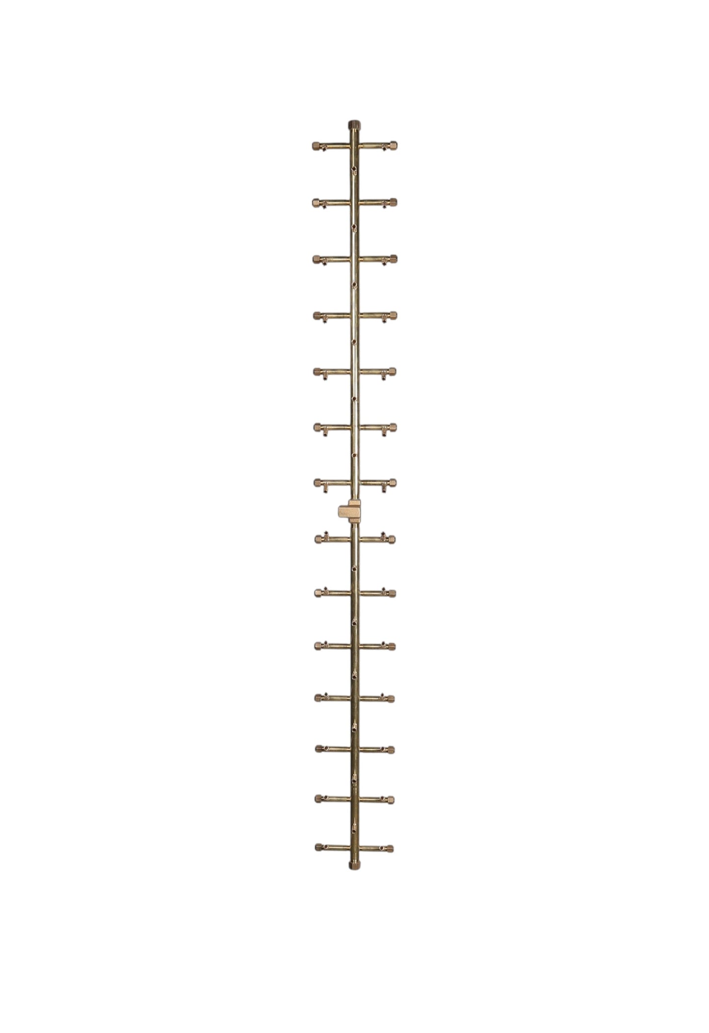 Warming Trends Tree-Style 63" 410K BTU Universal Crossfire 2.0 Brass Burner
