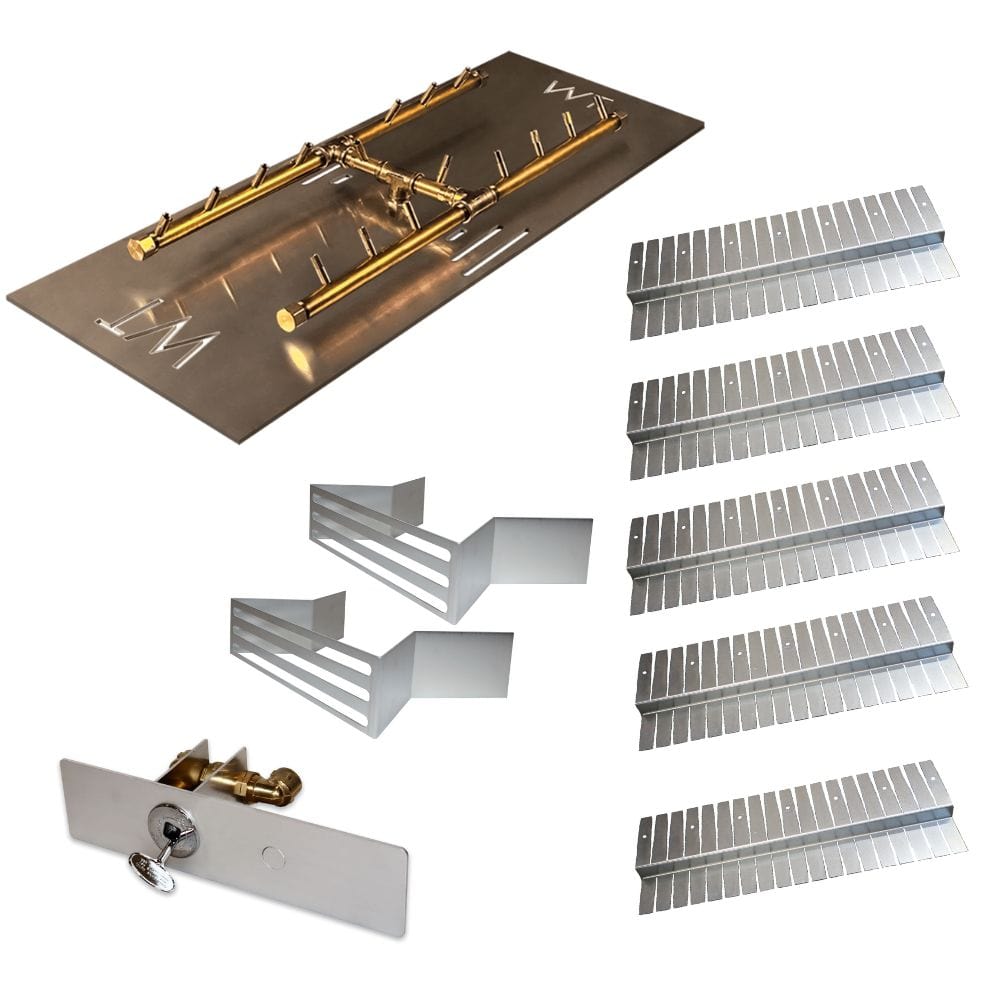 Warming Trends UPKRR Universal Techo-Bloc Raffinato Gas Insert Kit