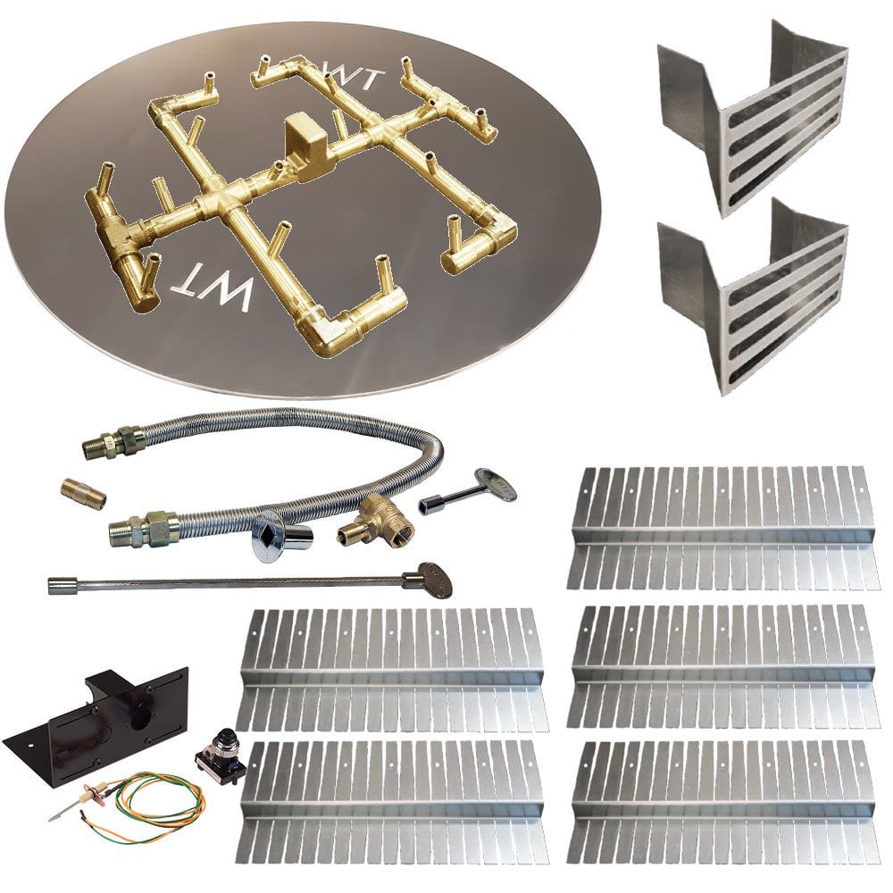 Warming Trends UPKVL Universal Techo-Bloc Valencia Gas Insert Kit