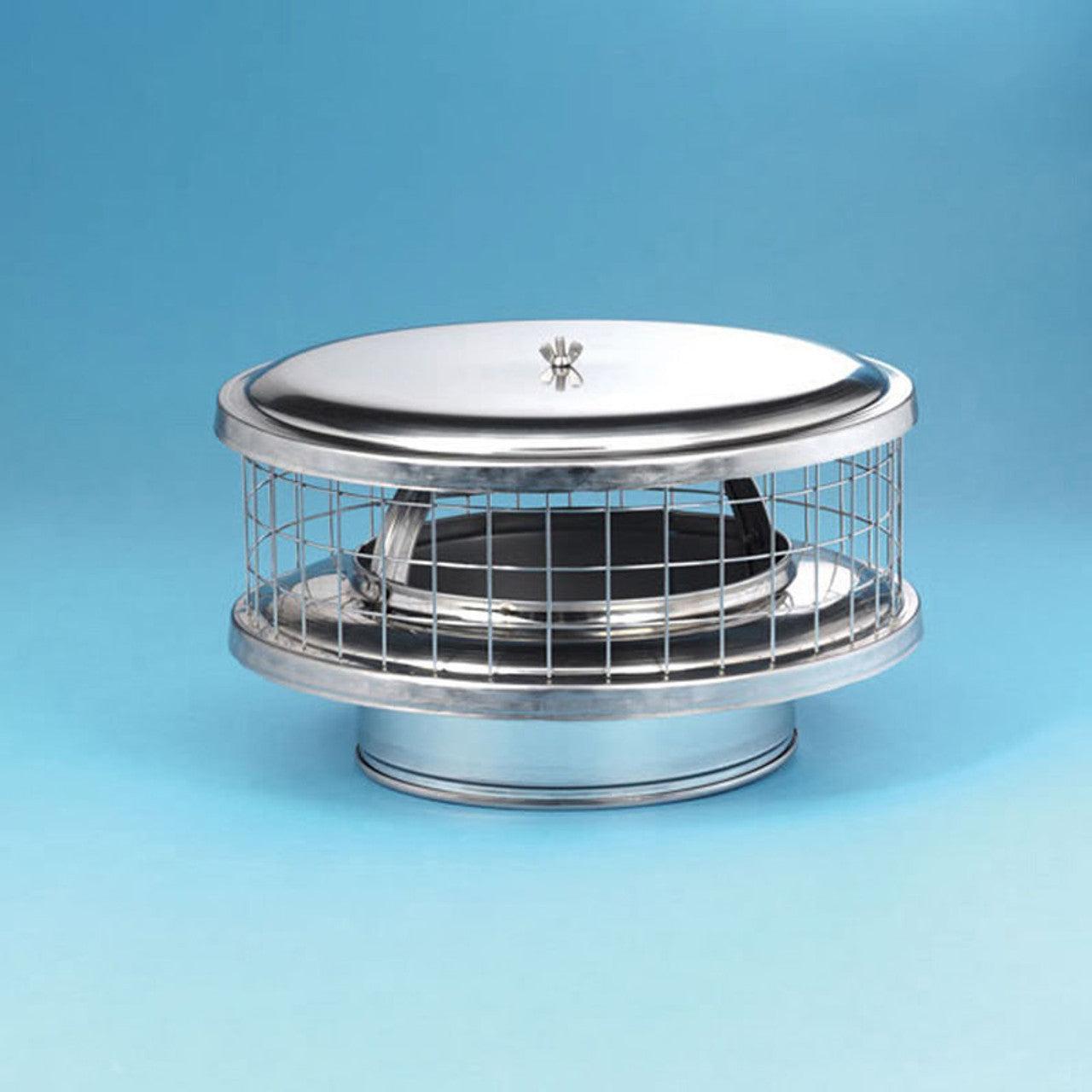 WeatherShield 6" Cap For Solid Pack Factory-Built Chimney
