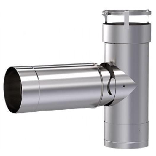 Z-Flex 10" Stainless Steel Z-Lok Tee