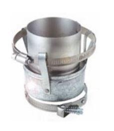 Z-Flex 6" Single Wall Oil Vent to Appliance Collar Connector