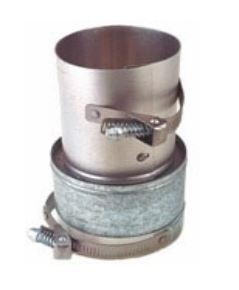 Z-Flex 8" Single Wall Oil Vent - Universal Connector