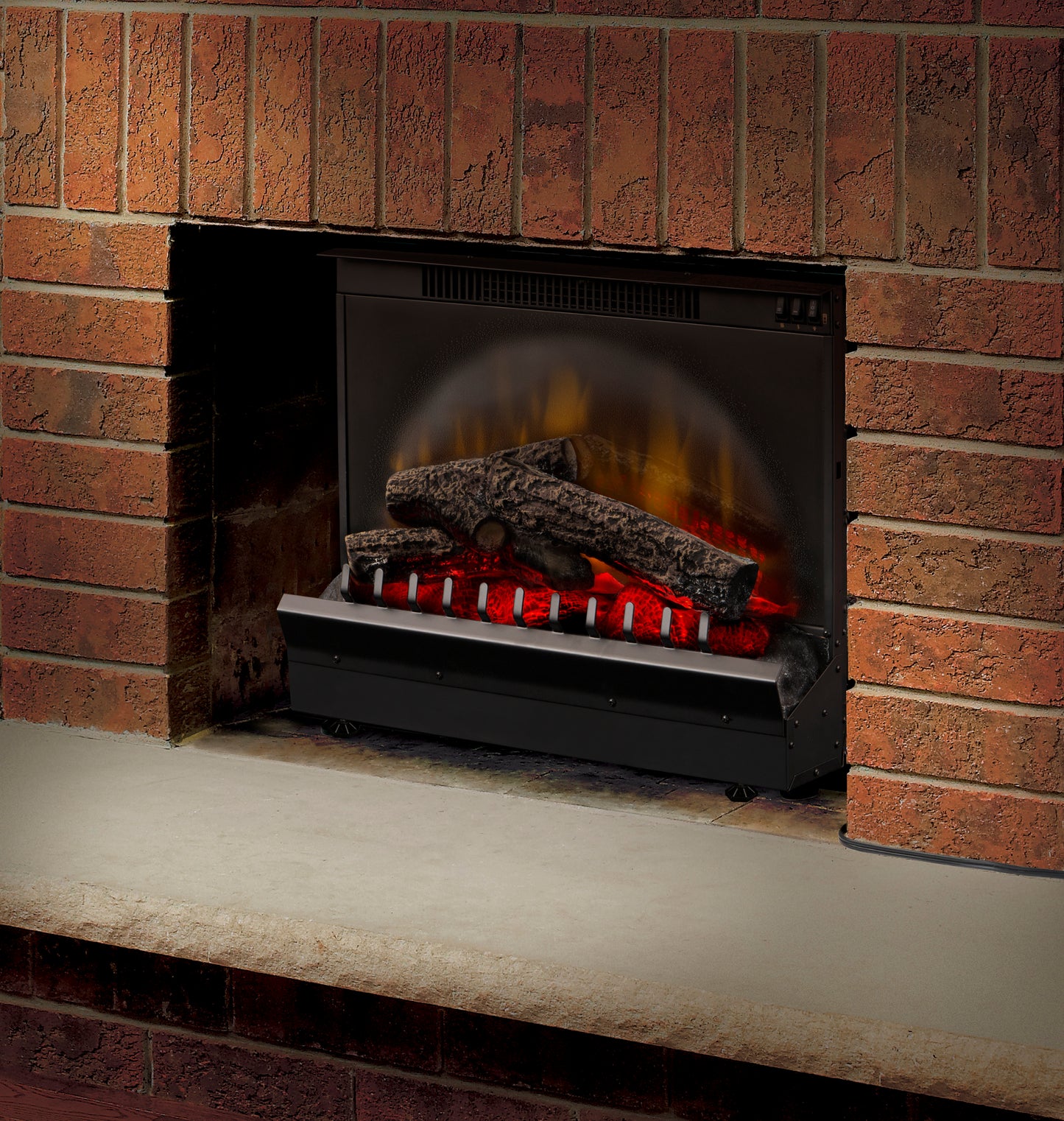 Dimplex DFI 23" Standard Plug-in Electric Fireplace Insert With Log Set