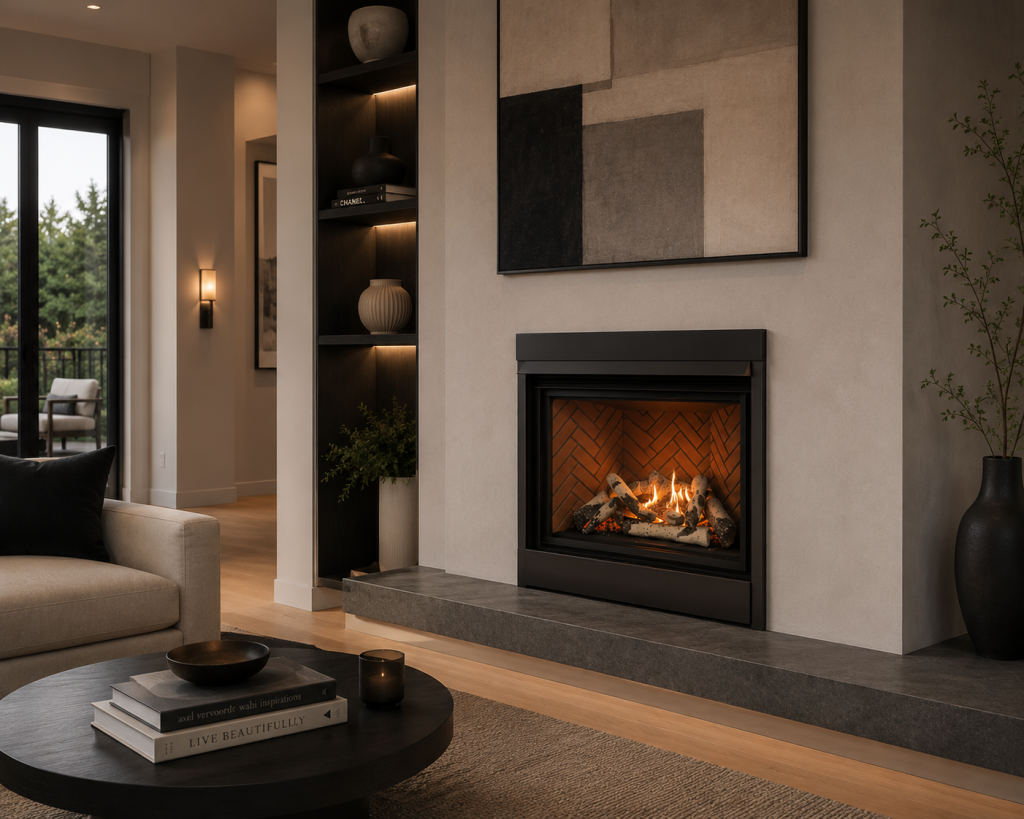 Sierra Flame by Amantii Jasper 36" Clean Face Direct Vent Natural Gas Fireplace