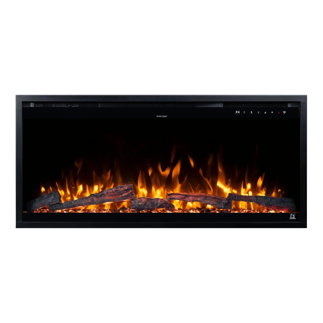 Touchstone Sideline Elite Pro 42" Smart Recessed Electric Fireplace