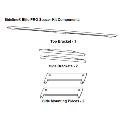 Touchstone Spacer Kit for 100" Sideline Elite Pro Fireplace