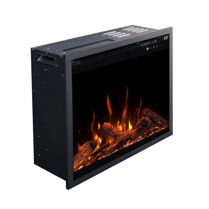 Touchstone Fireplug Pro 24" Smart Electric Fireplace Insert With Fire Crackle Sound