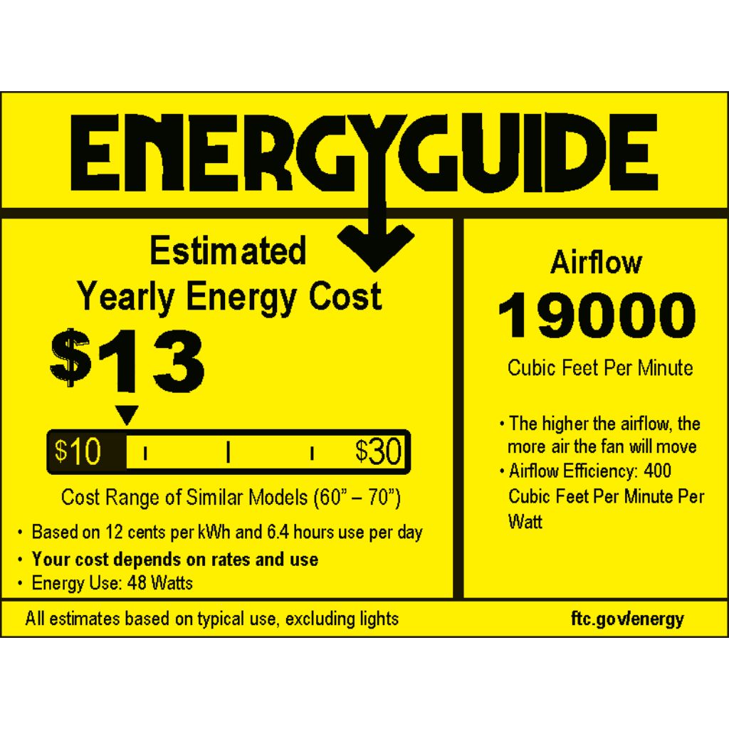 iLIVING 108" HVLS 9 Blades BLDC Big Ceiling Fan with IR Remote