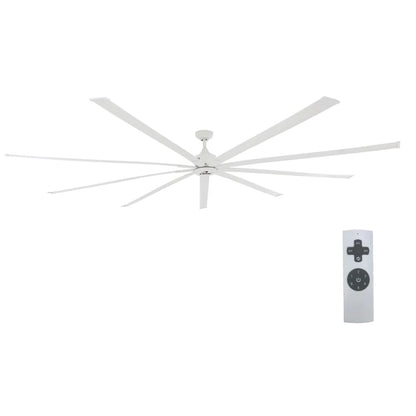 iLIVING 108" HVLS 9 Blades BLDC Big Ceiling Fan with IR Remote