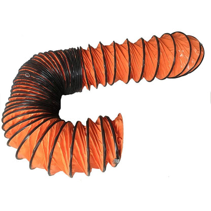 iLIVING 12" Orange Flexible Ducting Hose