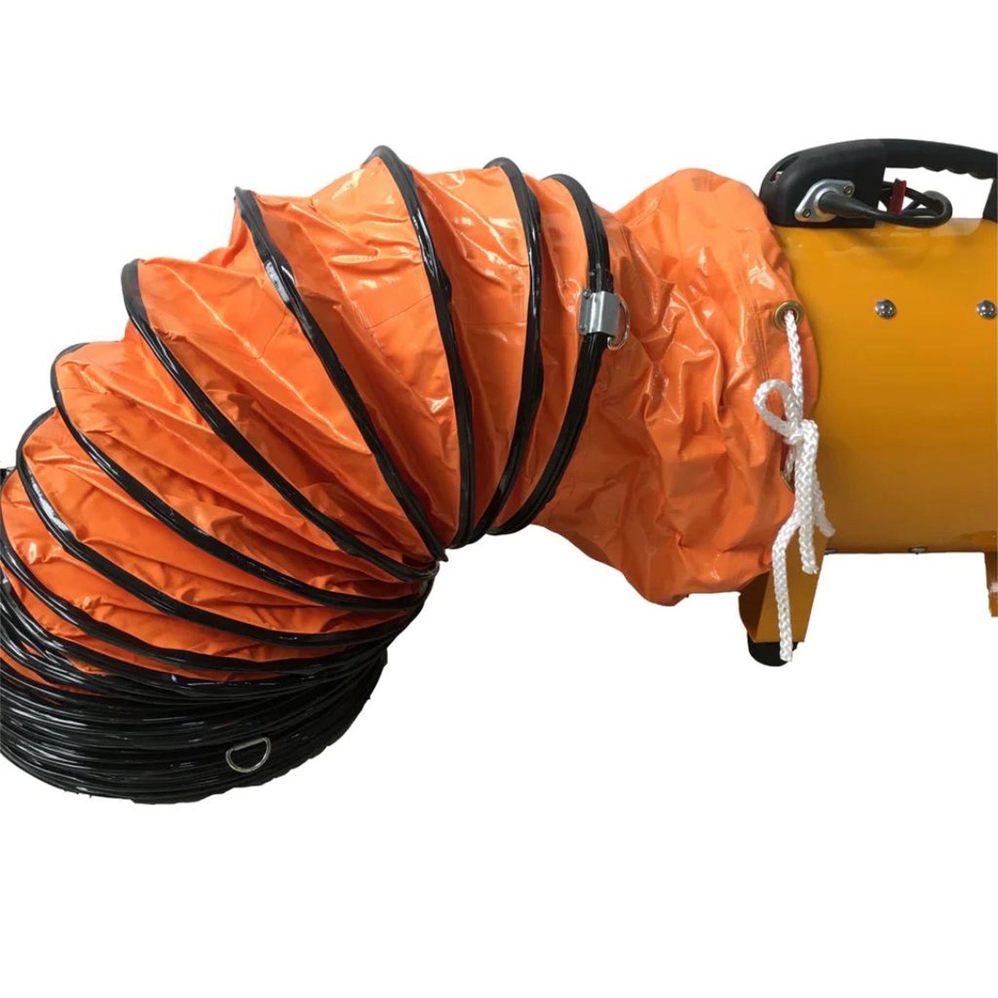 iLIVING 12" Orange Flexible Ducting Hose