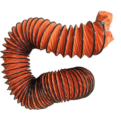 iLIVING 12" Orange Flexible Ducting Hose