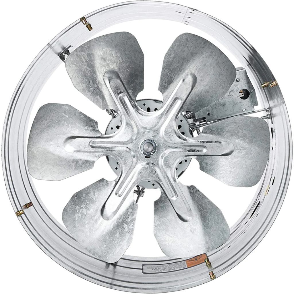 iLIVING 15" Automatic Gable Mount Attic Ventilator Fan with Adjustable Thermostat