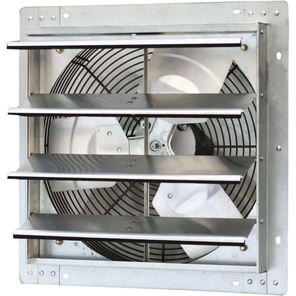 iLIVING 16" Wall-Mounted Variable Speed Shutter Exhaust Fan