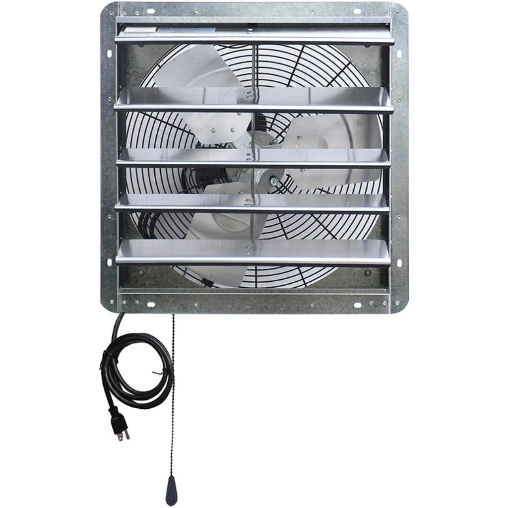 iLIVING 18" Shutter Exhaust Attic Garage Grow Fan