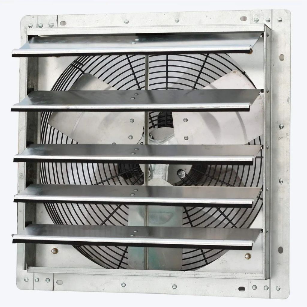 iLIVING 18" Wall-Mounted Variable Speed Shutter Exhaust Fan
