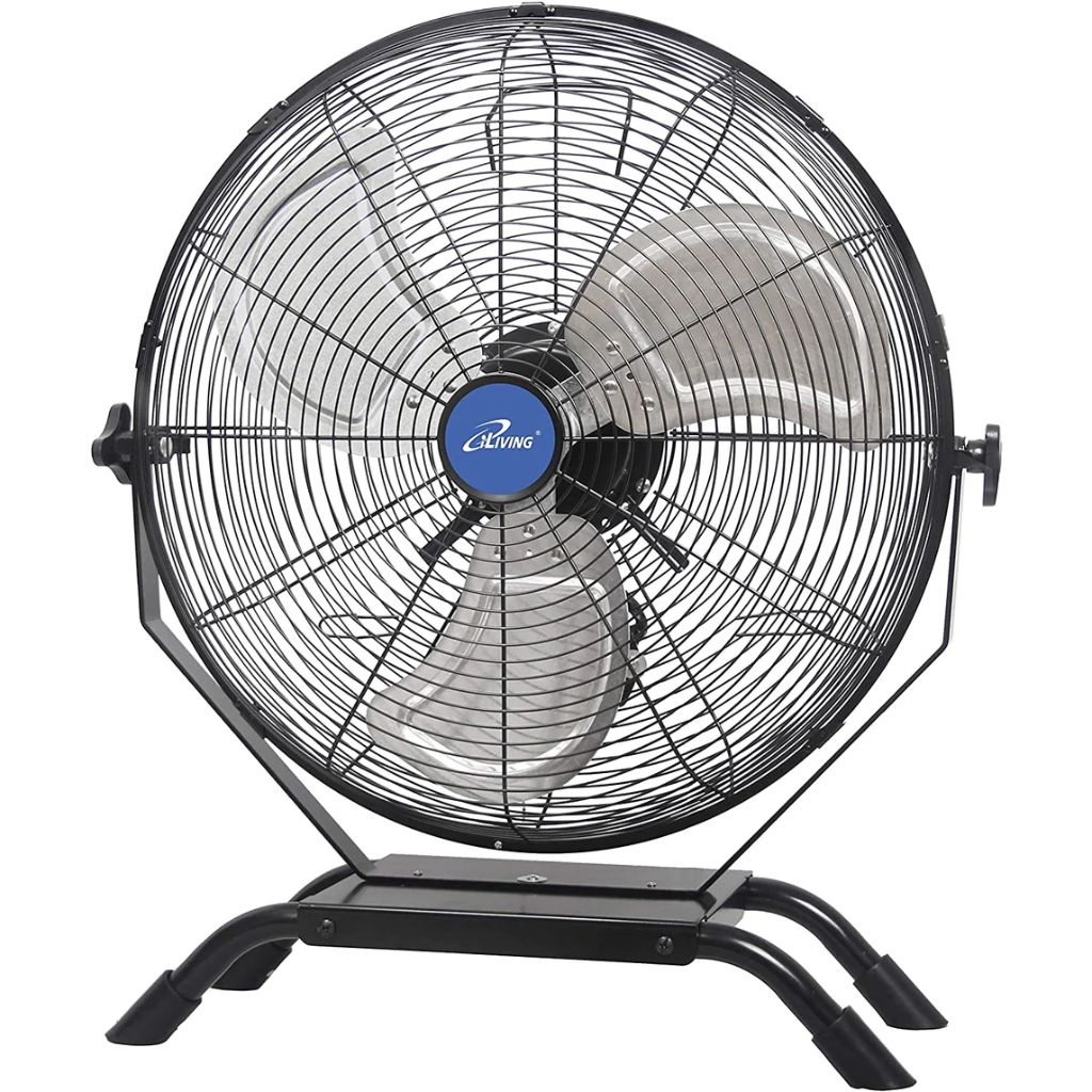 iLIVING 20" Black Wall Mount Outdoor Misting Fan