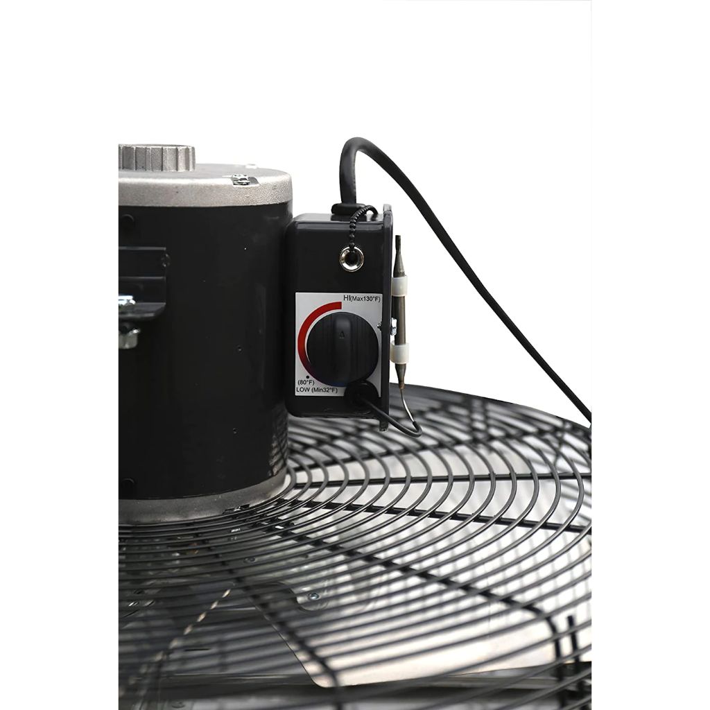 iLIVING 20" Shutter Exhaust Attic Garage Grow Fan