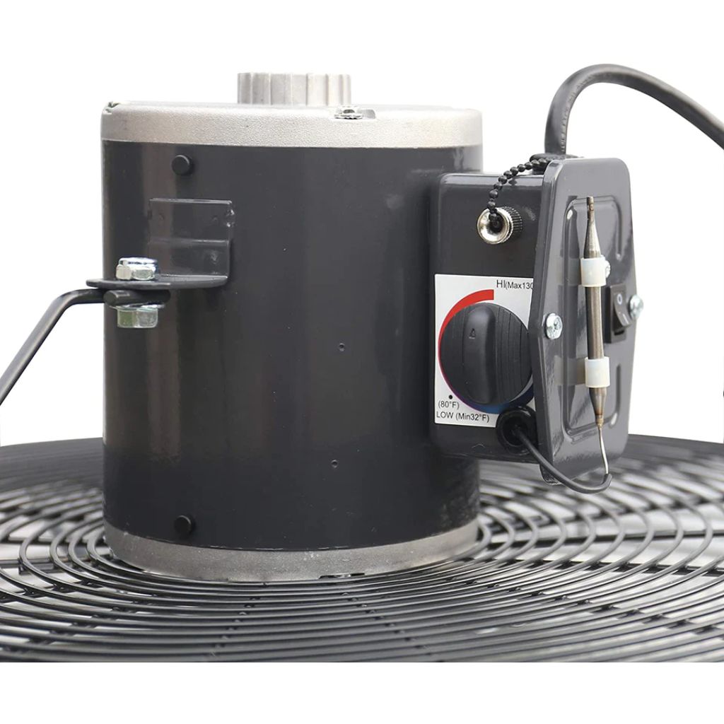 iLIVING 20" Shutter Exhaust Attic Garage Grow Fan