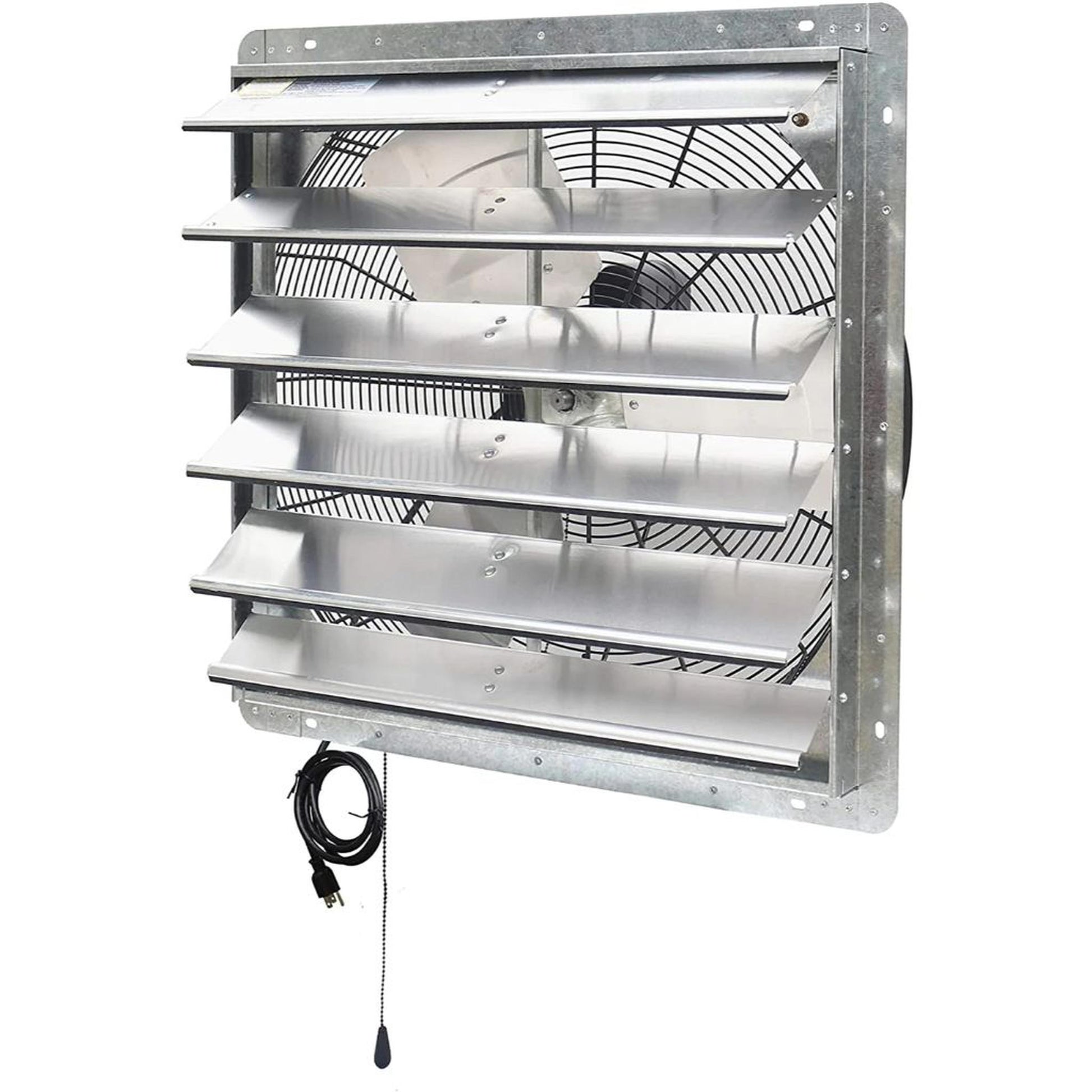 iLIVING 24" Shutter Exhaust Attic Garage Grow Fan