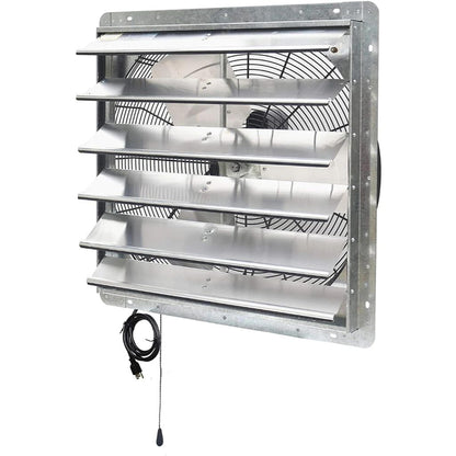 iLIVING 24" Shutter Exhaust Attic Garage Grow Fan