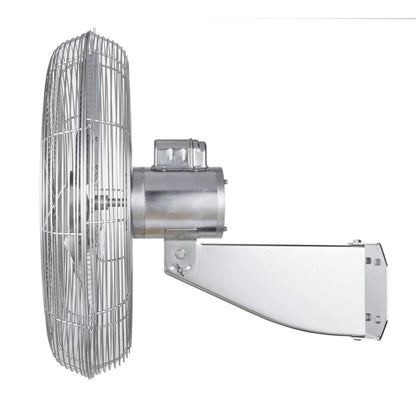 iLIVING 24" Wall Mounted Washdown Single Phase Fan
