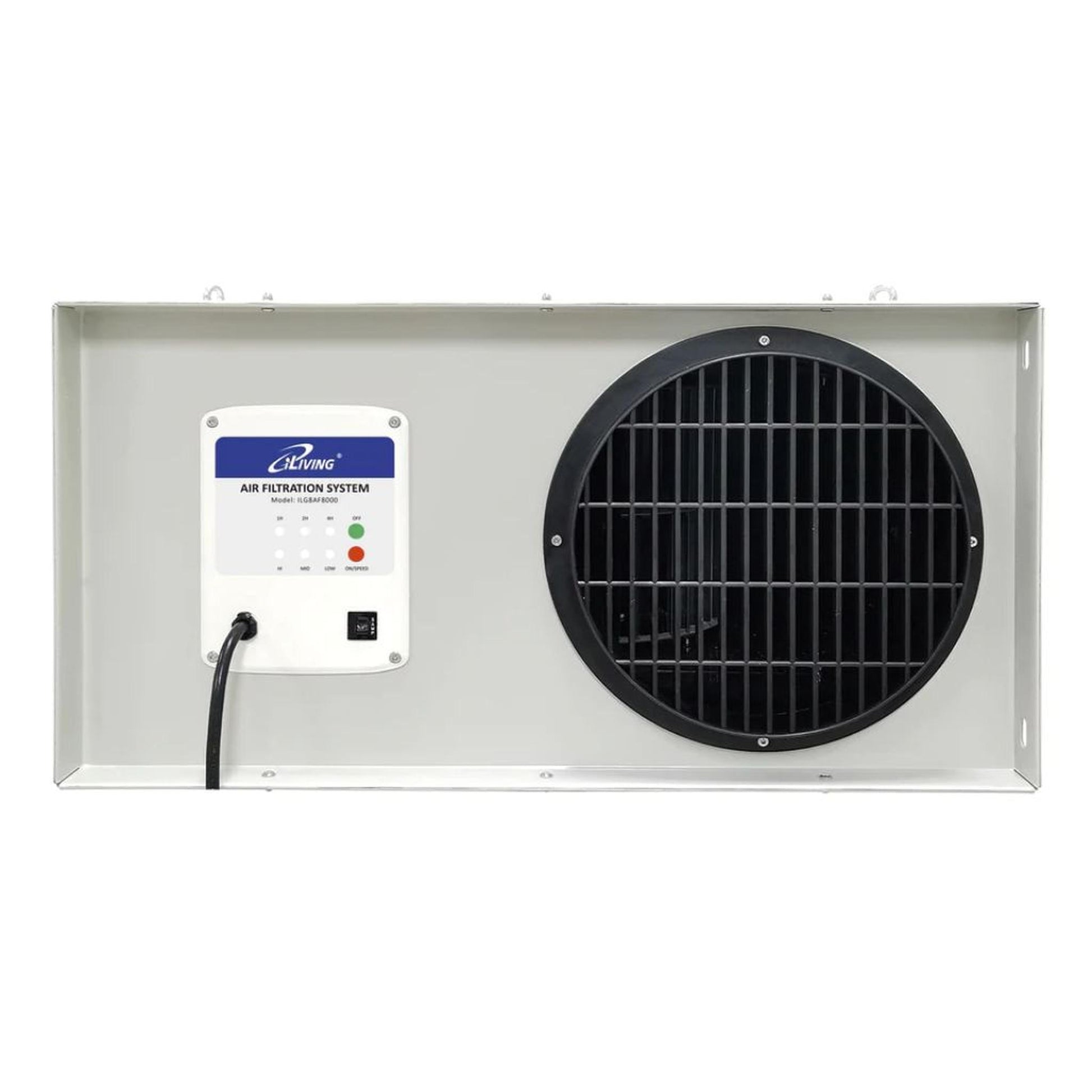 iLIVING 3-Speed Air Filtration System Fan with Remote
