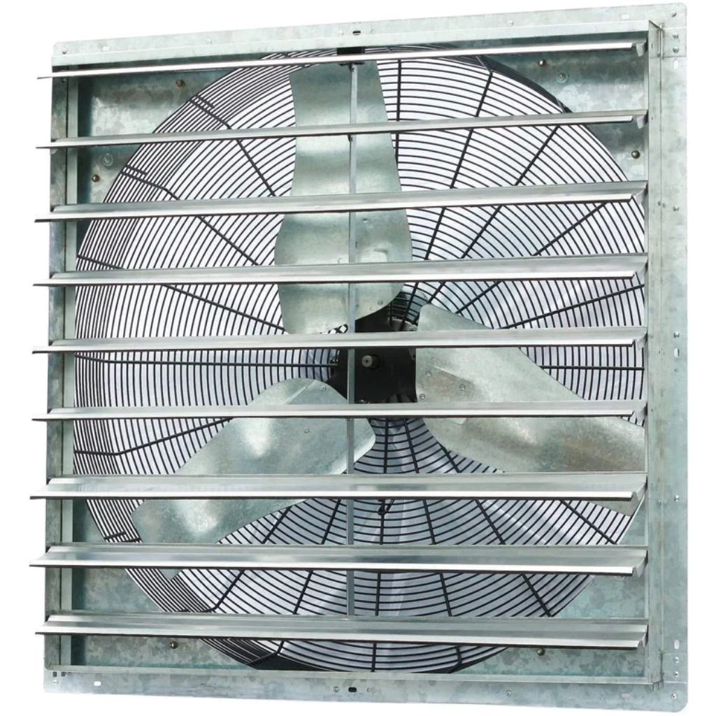 iLIVING 36" Wall-Mounted Single Speed Shutter Exhaust Fan
