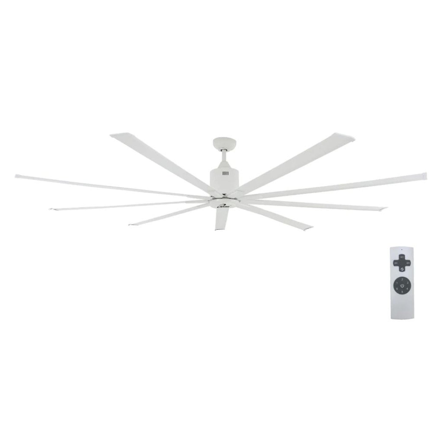 iLIVING 88" HVLS 9 Blades BLDC Big Ceiling Fan with IR Remote