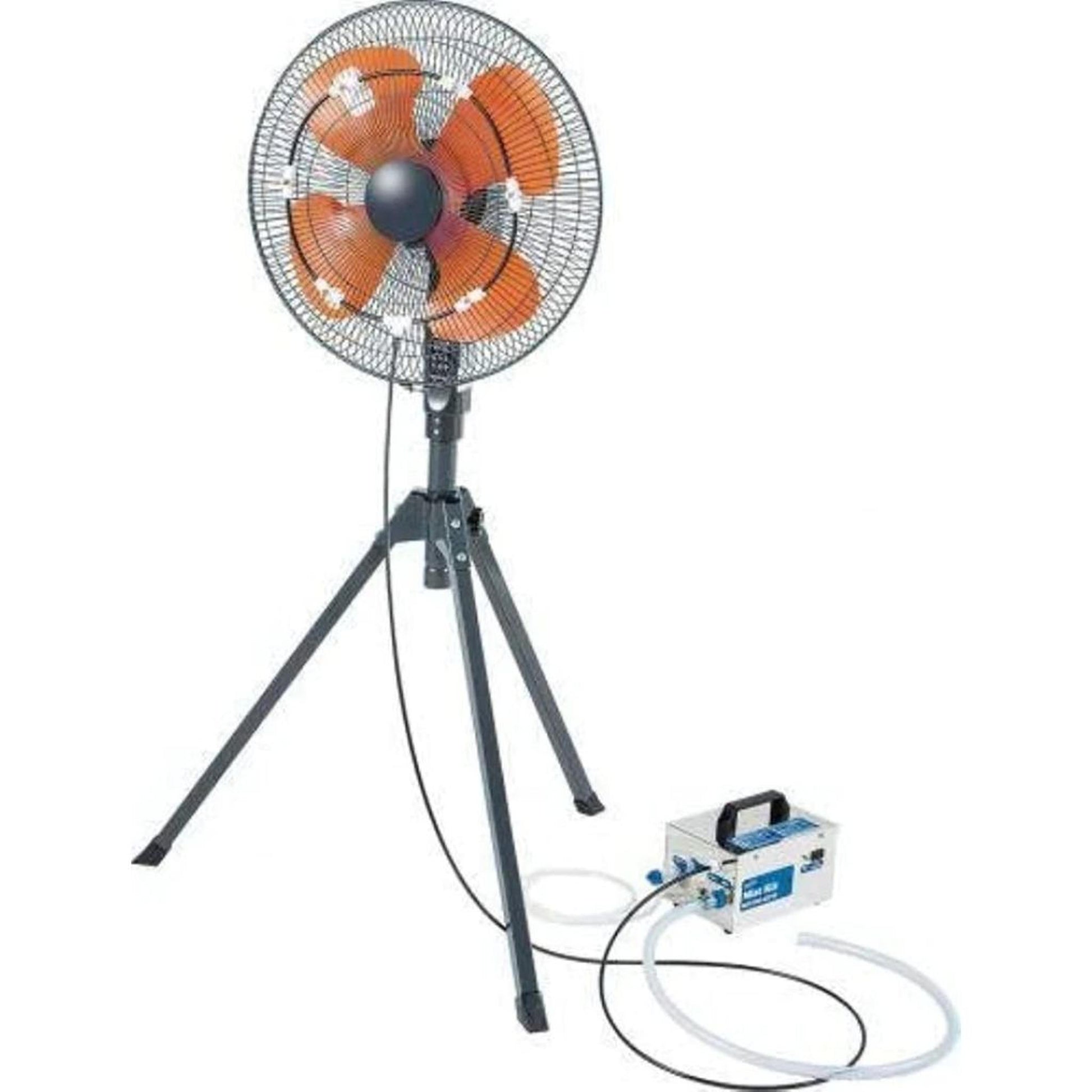 iLIVING Cooling System Fan Misting Kit with 0.15 mm Anti-Drip Nozzles (Fan Not included)
