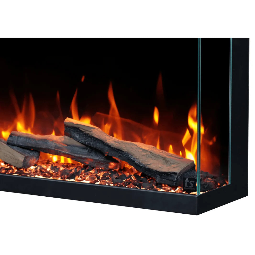 Touchstone Sideline Forte Infinity Pro 40" 3-Sided Recessed Smart Electric Fireplace