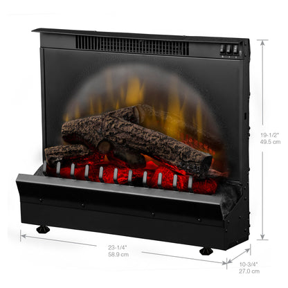 Dimplex DFI 23" Standard Plug-in Electric Fireplace Insert With Log Set