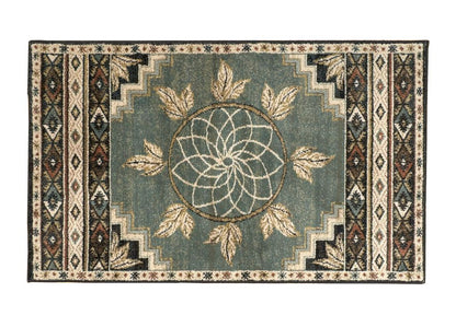 Goods of the Woods Green Vista Ancient Sign Rug