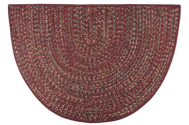 Goods of the Woods Red Multicolor Braided Rug