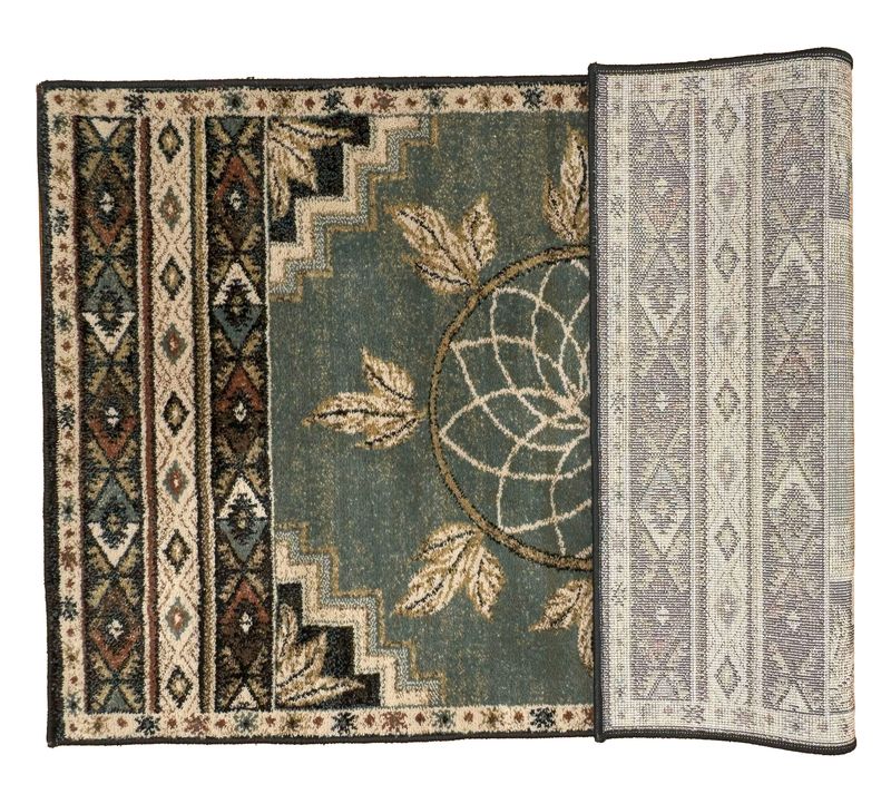 Goods of the Woods Green Vista Ancient Sign Rug