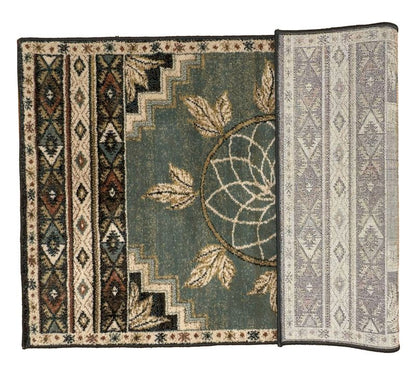 Goods of the Woods Green Vista Ancient Sign Rug