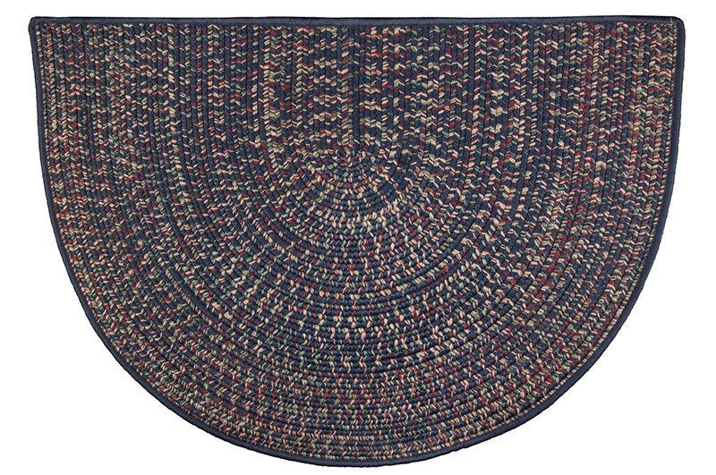 Goods of the Woods Blue Multicolor Braided Rug