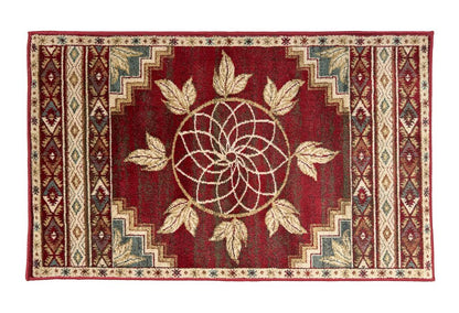 Goods of the Woods Red Vista Ancient Sign Rug