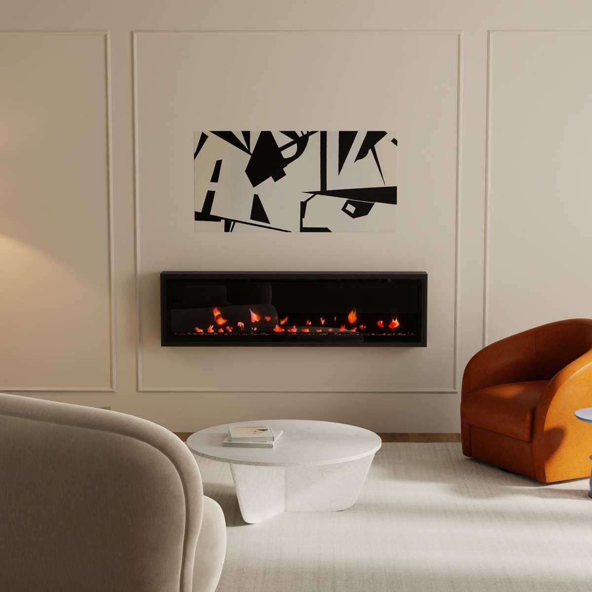 Dimplex 60" Black Storm Box Surround