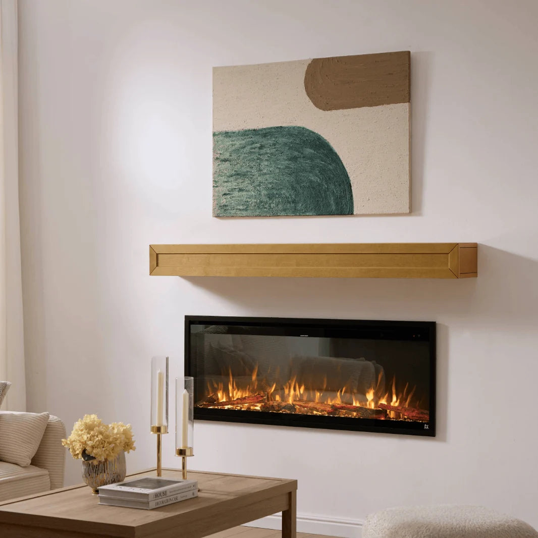 Touchstone Sideline Elite Pro 42" Smart Recessed Electric Fireplace