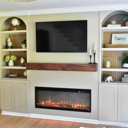 Touchstone Sideline Elite Pro 42" Smart Recessed Electric Fireplace