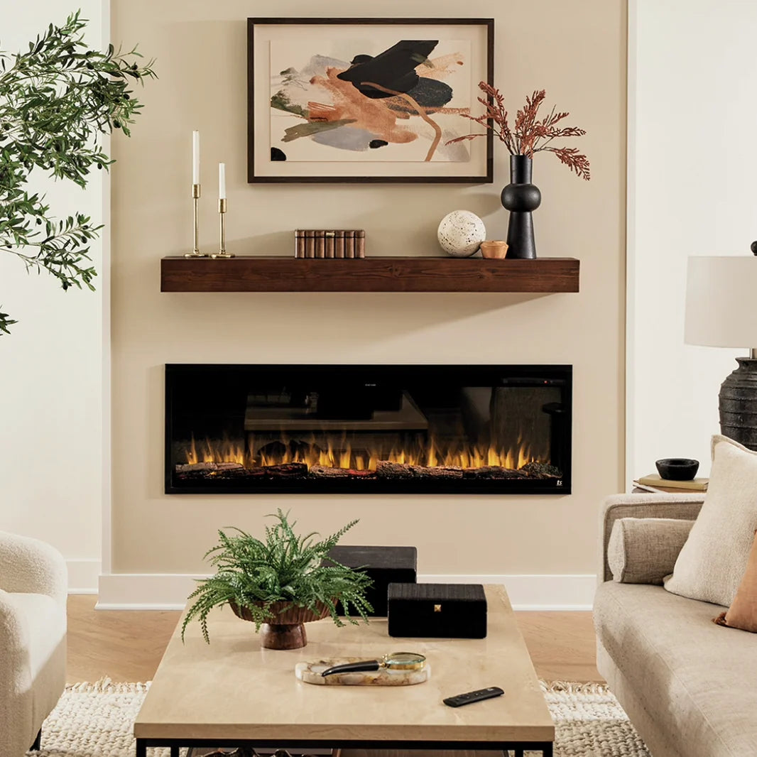 Touchstone Sideline Elite Pro 60" Smart Recessed Electric Fireplace