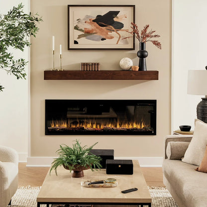 Touchstone Sideline Elite Pro 60" Smart Recessed Electric Fireplace